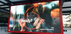 Identidad corporativa en Vodafone Plaza · Titchfield Iberia