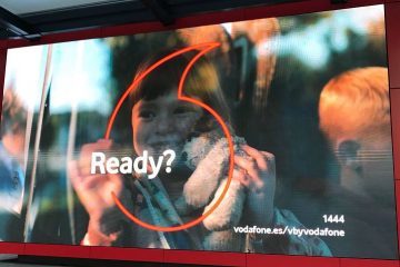 Identidad corporativa en Vodafone Plaza · Titchfield Iberia